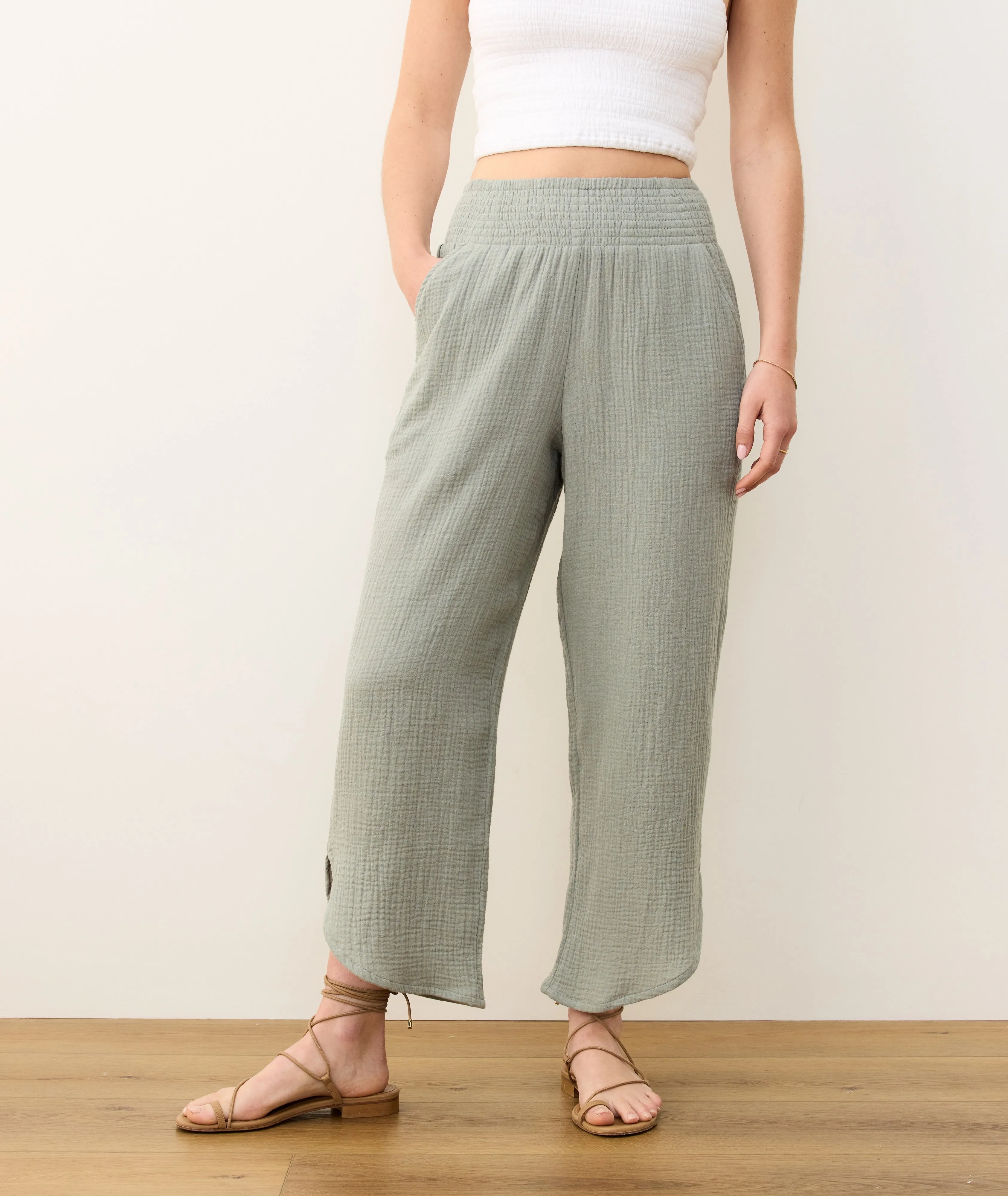 Cali Double Cloth Pant