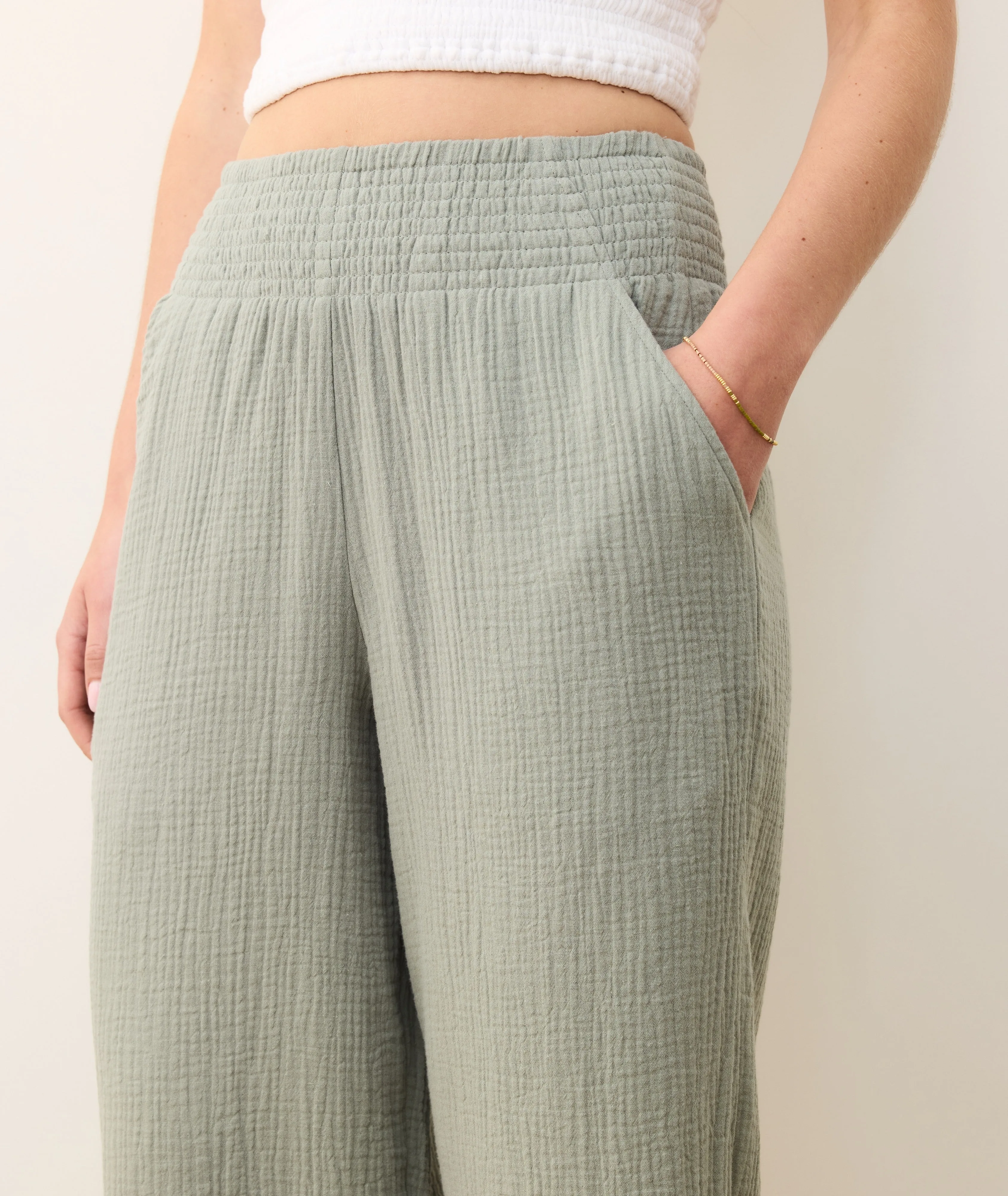Cali Double Cloth Pant