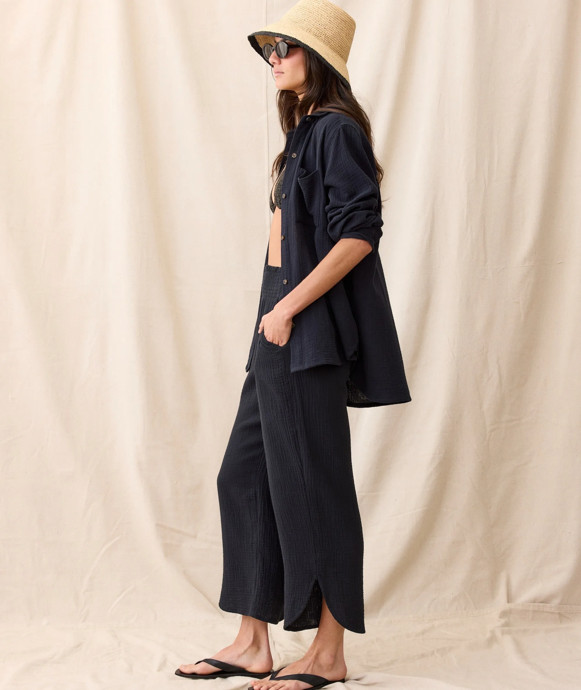 Cali Double Cloth Pant