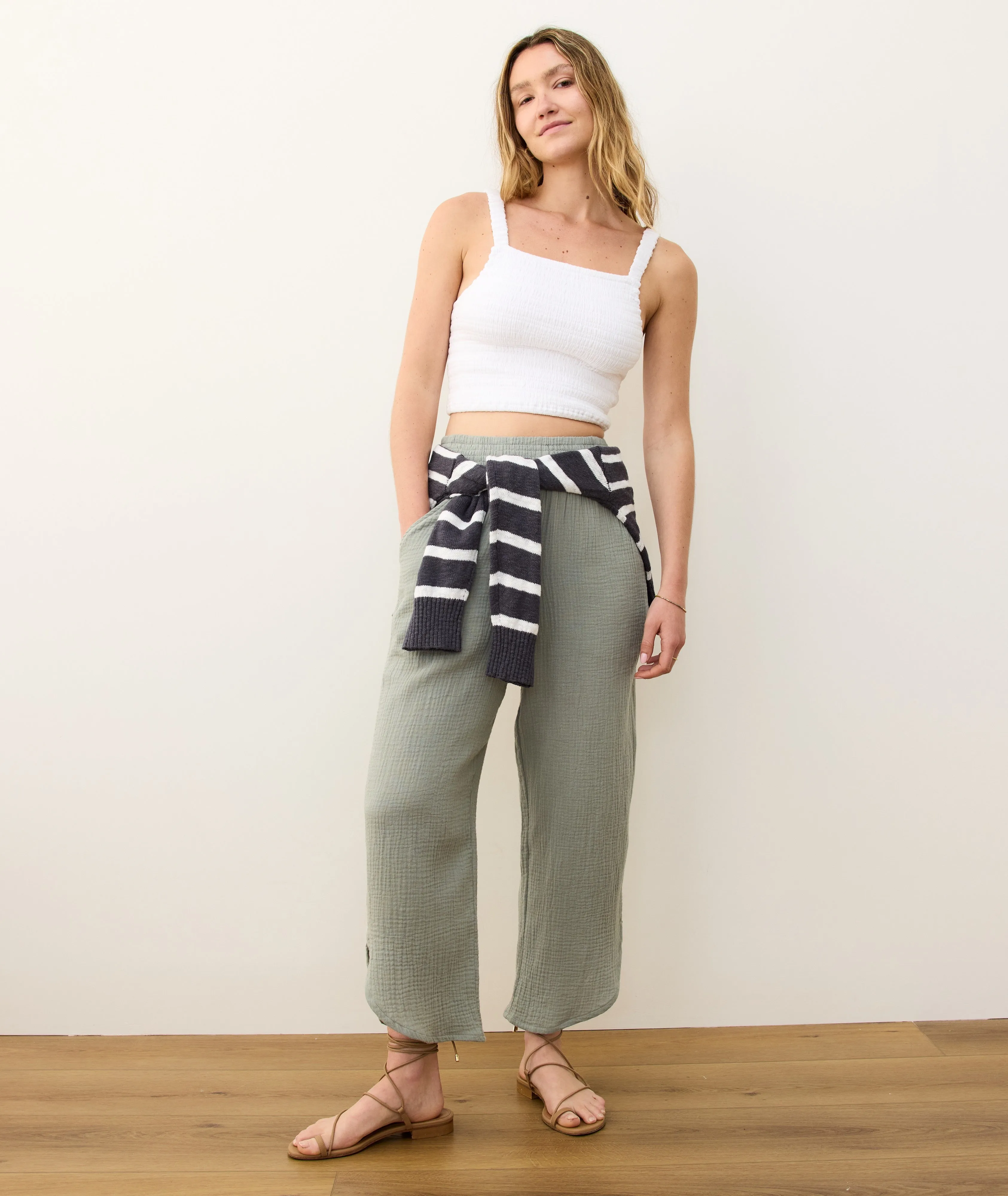 Cali Double Cloth Pant