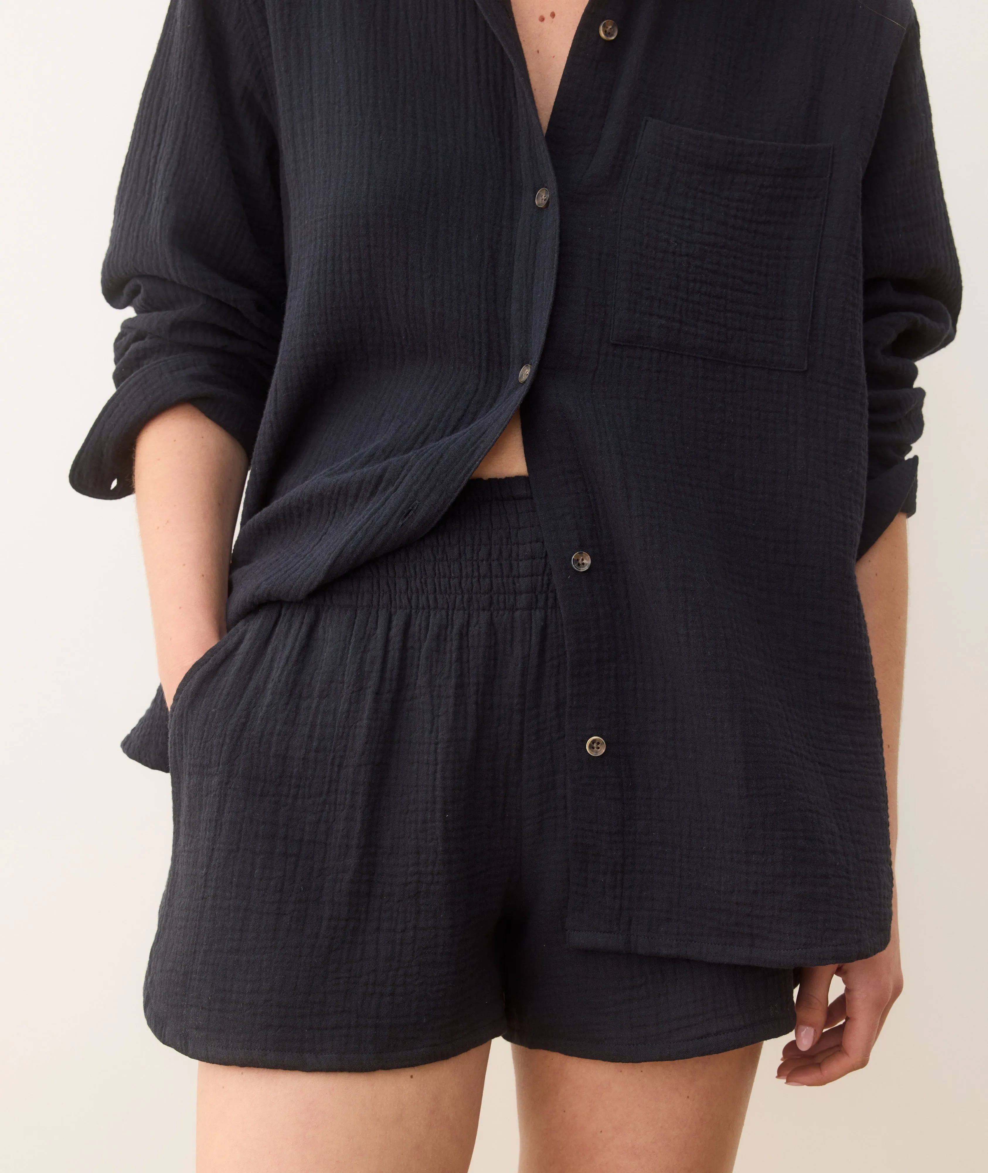 Cali Double Cloth Short