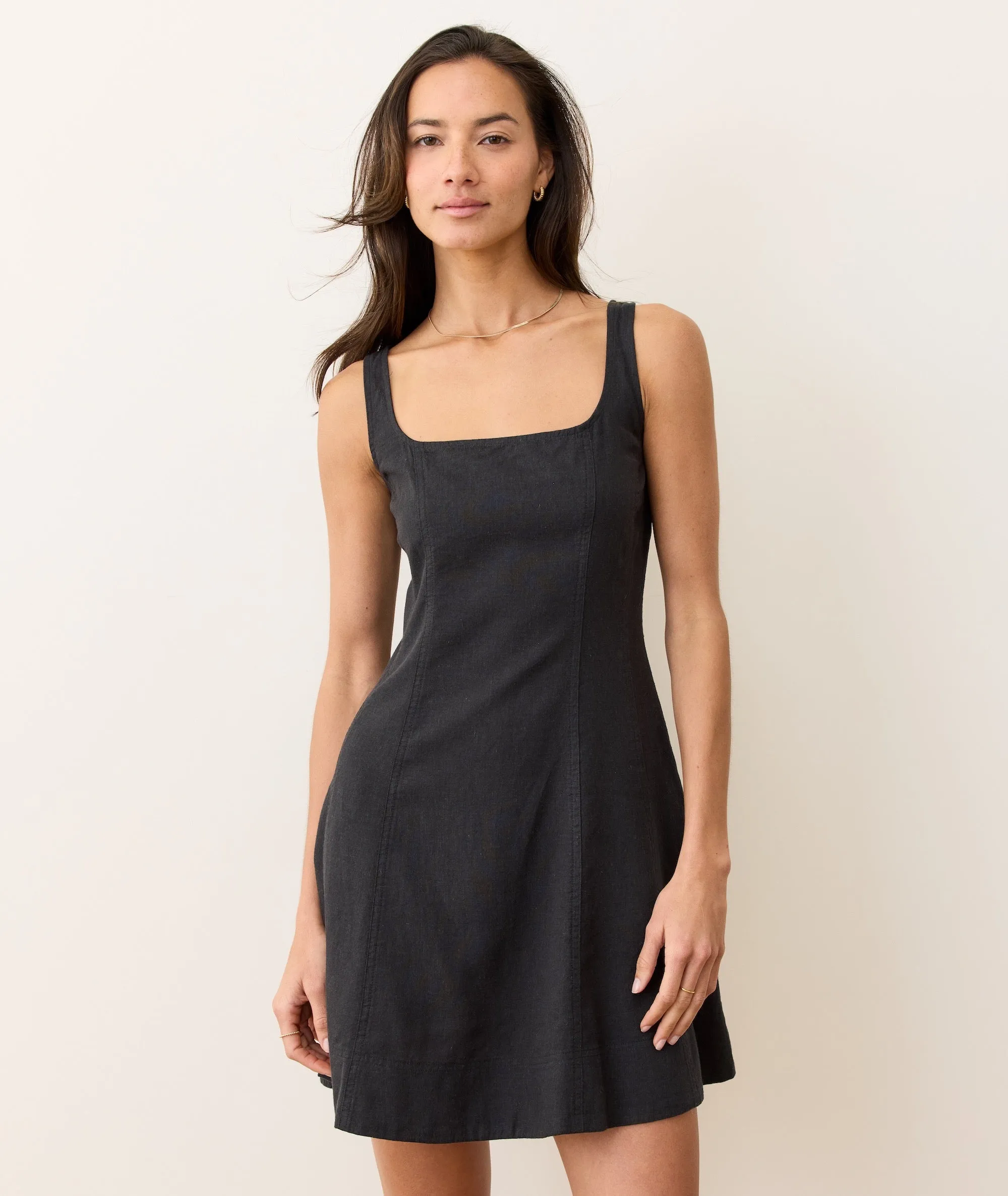 Denisse Hemp Mini Dress