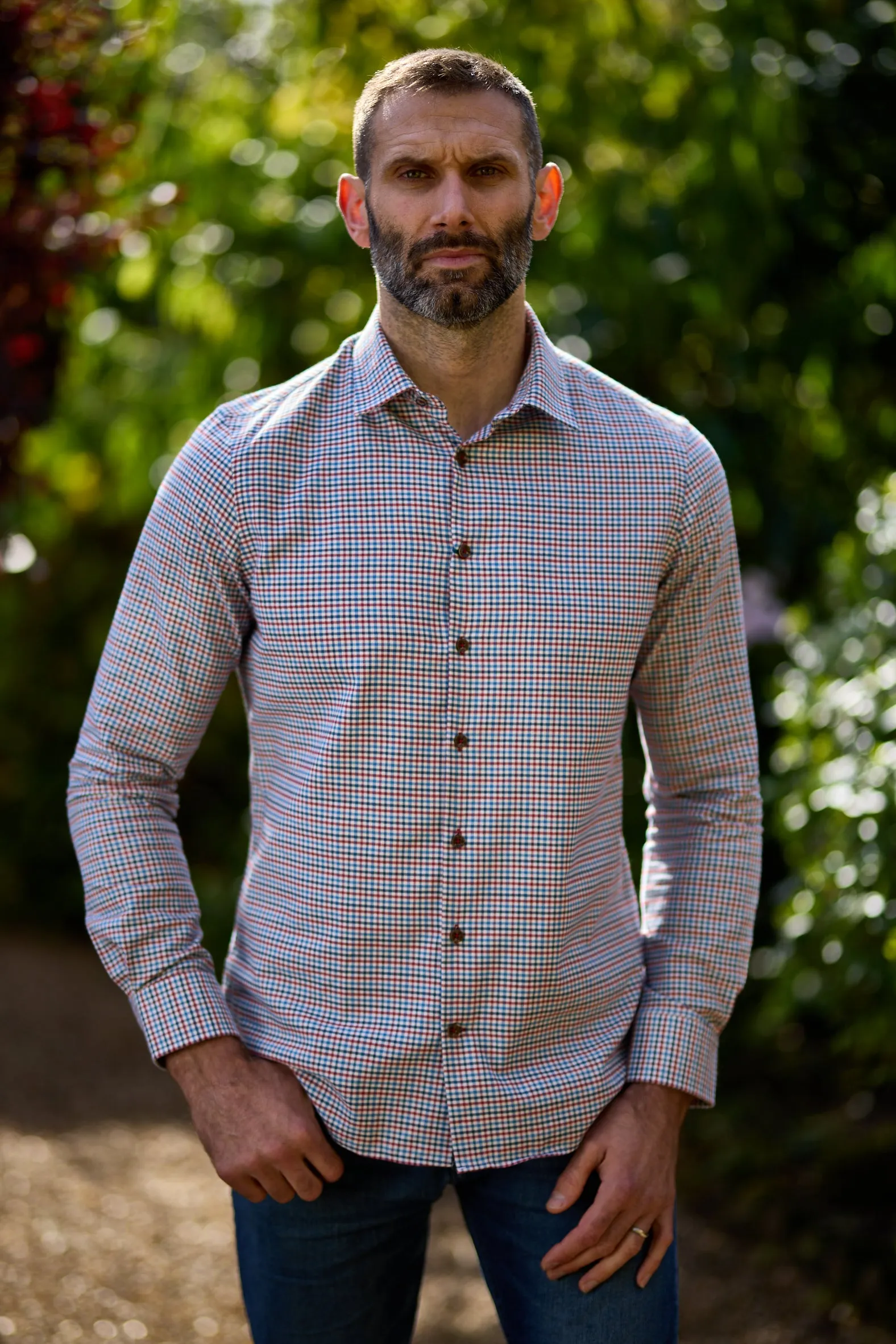 Gun Hill Mens Bounty Shirt - Red