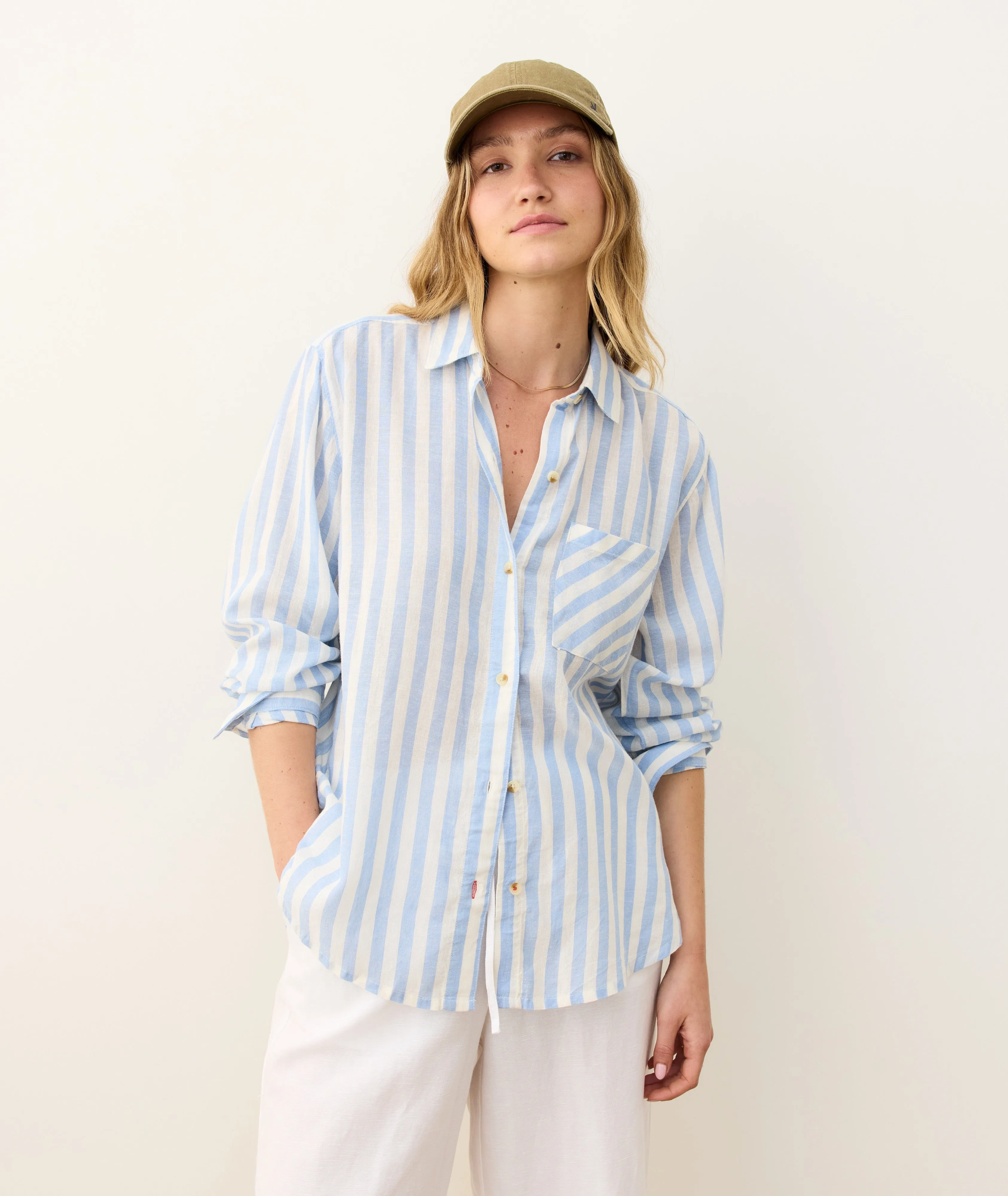 Jane Relaxed Linen Shirt