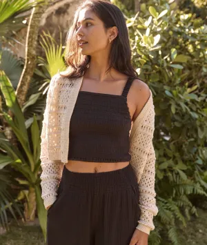 Lila Double Cloth Tank