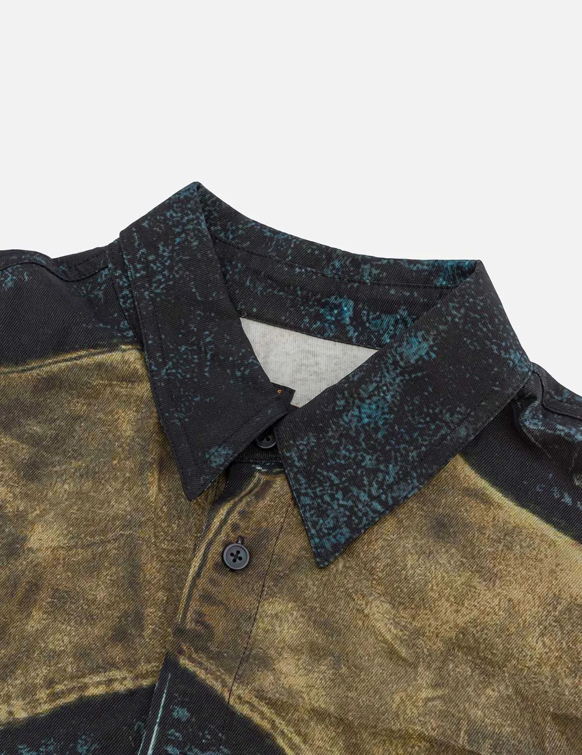 Replicate Biker Print Relax Fit Long-Sleeve Shirt