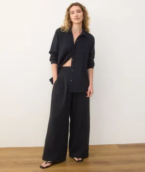 Sophia Double Cloth Palazzo Pant