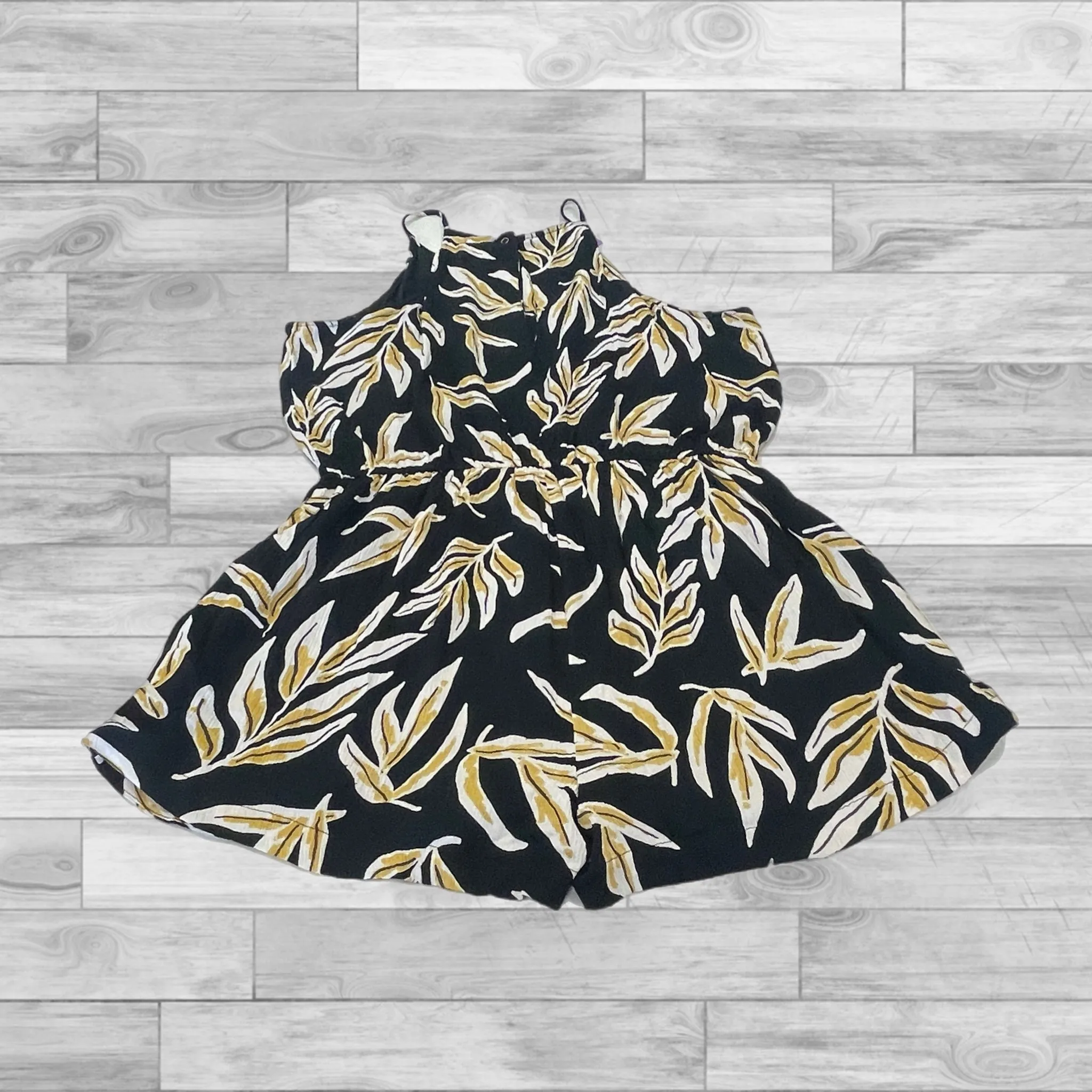 Tropical Print Romper Mudpie, Size L